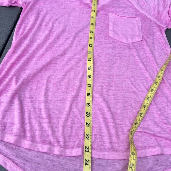 ROCk & REPUBLIC size M Women's T-shirt, pink, short sleeve - Picture 3 of 6